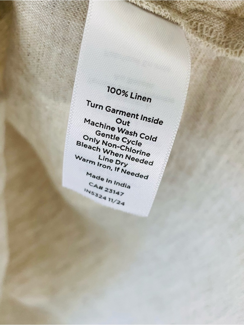 HAVEN WELL WITHIN Boxy Linen Top - Picture 5 of 5